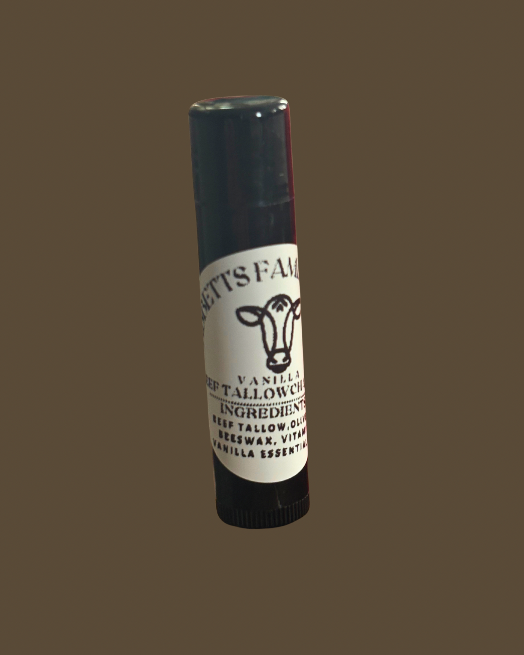 Vanilla Grass Feed Beef Tallow Chapstick