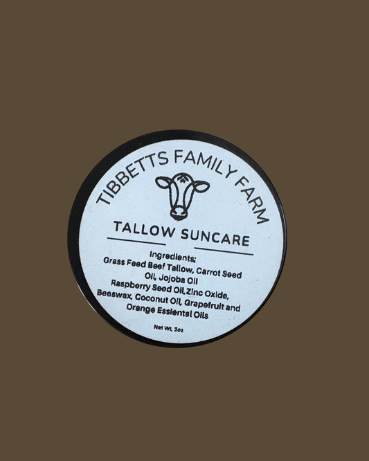 Grass Feed Beef Tallow Suncare